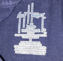 Guy Harvey Florida Shirt Mens Small Navy Blue Graphic Pocket Tee Deer Heron Bass