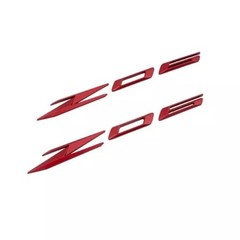 2pcs New Z06 Bodyside Emblems 3D Badge Replacement for 2023-2024 Corvette C8 Z06