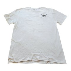 New Western Desert Longhorn Skull Cactus Graphic Tee Cotton Size Large White…