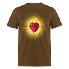 The Sacred Heart of Jesus Christ Shirt Religious Catholic T-shirt Size S-6XL