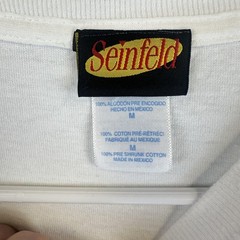 Vintage Seinfeld Shirt Mens Medium George Costanza Shrinkage Comedy Tee 90s