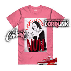 Air Max 90 Peony Light Crimson Team White Valentines Day 2026 T Shirt Match NUN