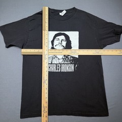 Charles Bronson Shirt Mens Medium Mugshot Photo Death Wish American Actor