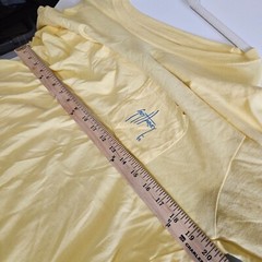 VTG Guy Harvey Original Fish Shirt XL Yellow Single Pocket USA Graphic Print