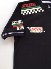 Men’s Bucheli T Shirt,Italian Style,Cotton,Slim Fit,Stretch L XL….A24.