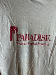 Vintage Paradise PC Graphics Like Men’s Medium Tropical Beach Screen Print