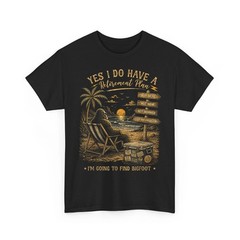 Yes I Have A Retirement Plan I’m Going to Find Bigfoot Retro Unisex T-Shirt
