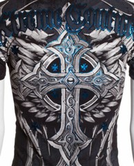 Xtreme Couture Affliction Men’s T-Shirt PANTHER Black Tattoo Biker S-5XL