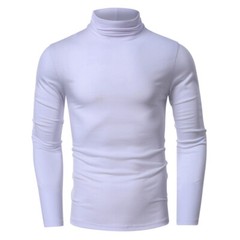 Men’s Thermal Turtleneck Shirts Long Sleeve Pullover Sweater Top Base Layer Warm