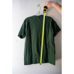 Vintage Show Me The Money Graphic T-Shirt Mens Medium Green Dollar Bill Print