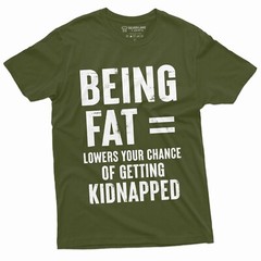 Men’s Funny Bein Fat Positive T-shirt Birthday Gift For Him Her Guys Funny shirt