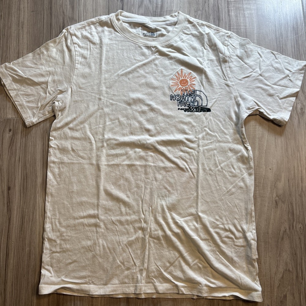 The North Face Embroidered Environmental Nature Cotton T Shirt Men’s Medium