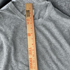 J Crew Heavyweight T Shirt Men’s Large Gray Cotton Crewneck Classic Basic Preppy