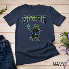 Smith Clan Kilt Tartan T-Shirt Lion Namesake Scottish gift Unisex T-shirt