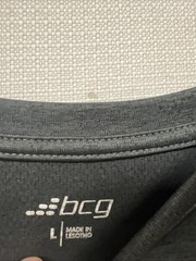 BCG Size L Mens Gray T-Shirt