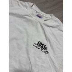 Lost TV Show Film Crew Shirt Hanes Heavyweight White Final Season Hawaii Large