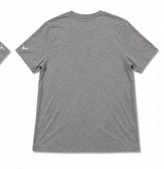 PUMA Mens Gray Graphic Logo T Shirt Size L Large Short Sleeve Athletic Tee