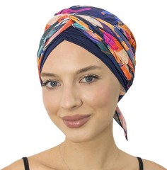 Chemo Turban Headwrap Headwear For Cancer Patients Skull Cap Hair Loss Cover Hat