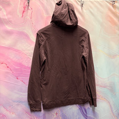 All in motion Hooded Long Sleeve Shirt S Thumbholes Sporty Classic Mountain Chic