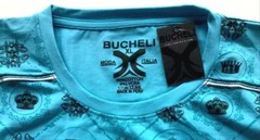 Men’s Bucheli T Shirt,Italian Style,Cotton,Slim Fit,Stretch XL…A18.A