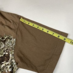 Vintage Bluff Creek Outfitters Men’s Graphic Tshirt Medium Casual Formal Deer