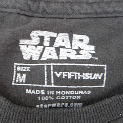 Star Wars Fifth Sun Mens Black Dark Side Comic Graphic Darth Vader Boba M