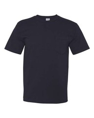 Bayside Unisex USA-Made Midweight Pocket T-Shirt – 5070