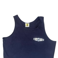 BODY GLOVE 1996 Vintage Tank Top Sleeveless SHIRT Sz L Blue Surfing Muscle Beach