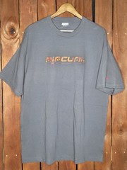 NWOT Vintage Y2K Rip Curl Gray Double Sided Shirt XL