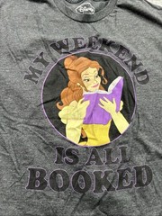 Disney Belle And Aladdin Magic Carpet Genie Teal Green T Shirt Jasmine Abu 2XL