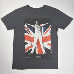 Freddie Mercury Queen T Shirt Mens L Union Jack Graphic Band Tee
