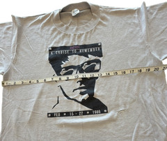 VTG 1986 A Cruise To Remember RSVP T Shirt Single Stitch 80s Graphic Tee USA L