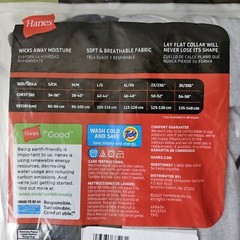 Hanes 2 Pack MEDIUM 38-40″ Pocket Tshirts Soft Breathable Cool Wicking Fabric