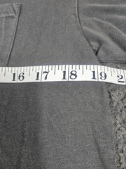 Men’s Crew Neck T Shirts 5 Pack SMALL Black Charcoal Pocket Relaxed Goodfellow