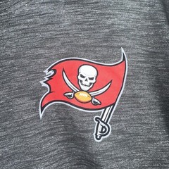 Nike NFL On Field Apparel Dri-Fit Tampa Bay Bucs L/S Mens 2XL T-shirt 620413-2DV