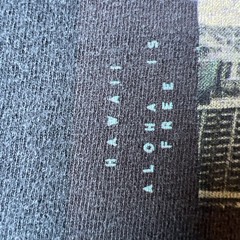 Retro Local Motion Waikiki Shoreline Hotels Surf Shirt Large Surfer Gray Vintage