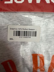 Authentic Homage Miami Dolphins 1972 Perfect Season Short Sleeve T-Shirt