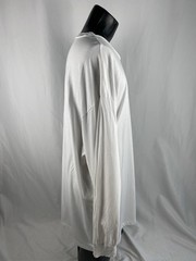Polo Ralph Lauren T-Shirt Men’s BIG 2XB White Cotton Long Sleeve Pocketed