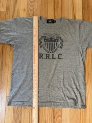 RRL Men’s Cotton Crew Neck T-Shirt Short Sleeve XL