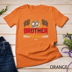 brother Pit Crew Birthday Party Race Car Racing Family T-Shirt Unisex T-shirt