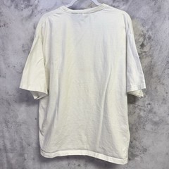 Vintage Y2K No Boundaries Respect Shirt Mens XL Embroidered White Short Sleeve