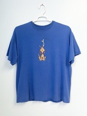Vintage Grinch Max Promo T Shirt Dr Seuss Movie Tee Blue Size Large