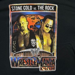WWE Wrestlemania 17 Stone VS The Rock Legends T-Shirt Size 5X