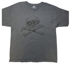 Vintage Nike 6.0 Shirt Mens XL Black Skull Crossbones Graphic Tee BMX Skate Y2K