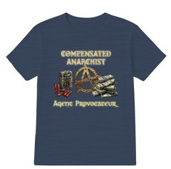 large, Compensated Anarchist, Dungeon Crawler Carl, Cotton T-Shirt,FREE SHIPPING
