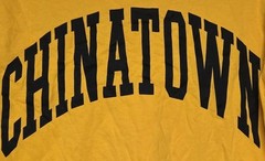 Chinatown Market Yellow Graphic Logo Cotton Crew Neck Men S T-Shirt