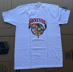 Vintage 80s Rocketeer T-Shirt Dave Stevens ONEITA Comic Art 1984 Size XL NOS