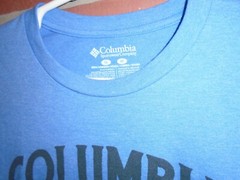 COLUMBIA SPORTSWEAR OUTDOORS SOFT FEEL MENS TSHIRT ADULT MEDIUM