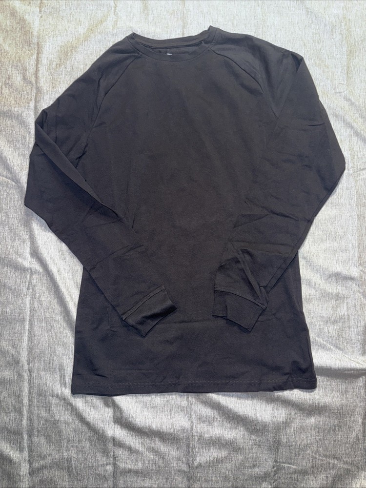 Athletic Fit shirt Long Sleeve In Black-medium -Brand Tailored Athlete