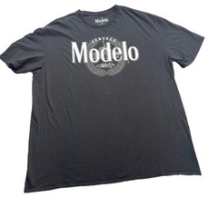 Modelo Cerveza Beer Promo Black T Shirt Men’s 3XL C-Life Group Old English Lion